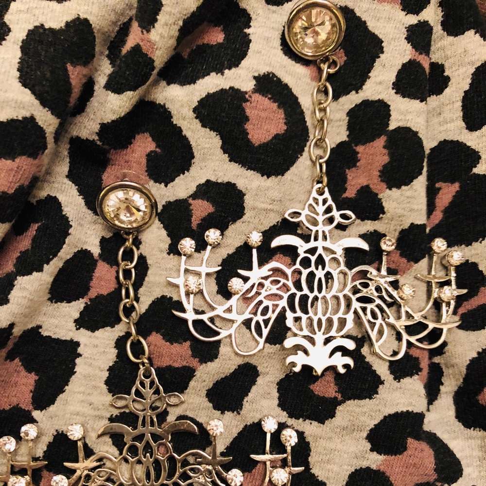 “Chandelier” Crystal Earrings